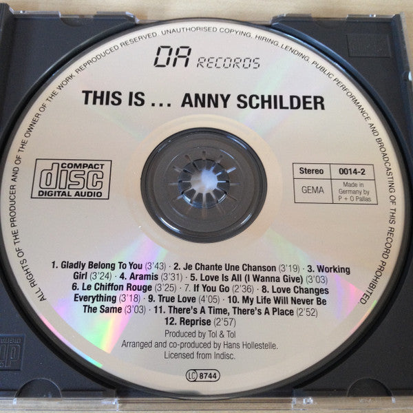 Anny Schilder : This Is... Anny Schilder (CD, Album)