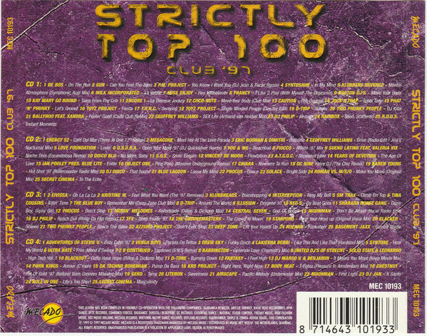 Various : Strictly Top 100 Club '97 (4xCD, Comp)