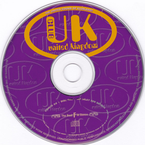 Biko, Steve Harvey (3) & Firm Selectors : Club UK - The Album (2xCD, Comp, Mixed)