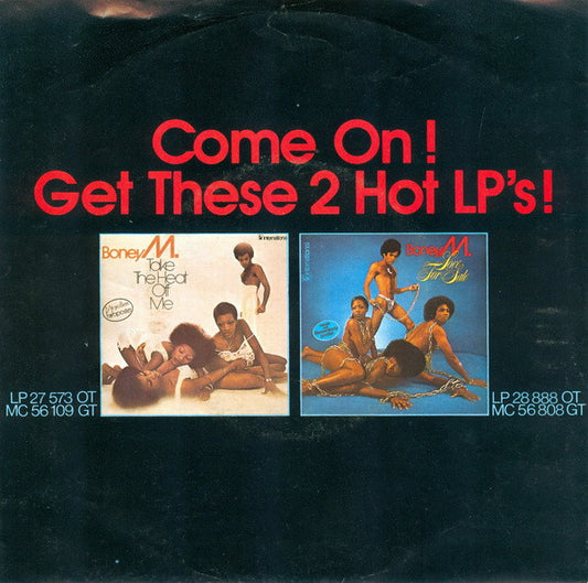 Boney M. : Belfast / Plantation Boy (7", Single)