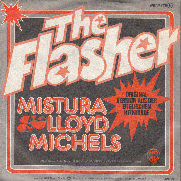 Mistura (2) & Lloyd Michels : The Flasher (7", Single)