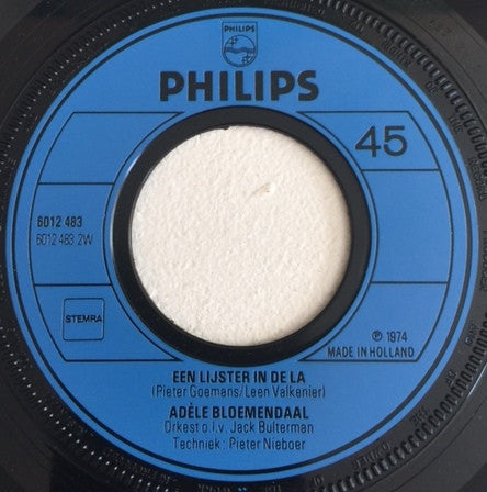 Adèle Bloemendaal : Vaders Fanfare (7", Single, Inj)