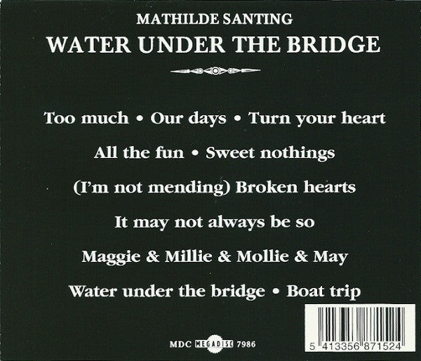 Mathilde Santing : Water Under The Bridge (CD, Album)