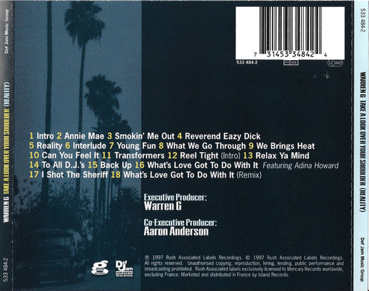 Warren G : Take A Look Over Your Shoulder (Reality) (CD, Album)