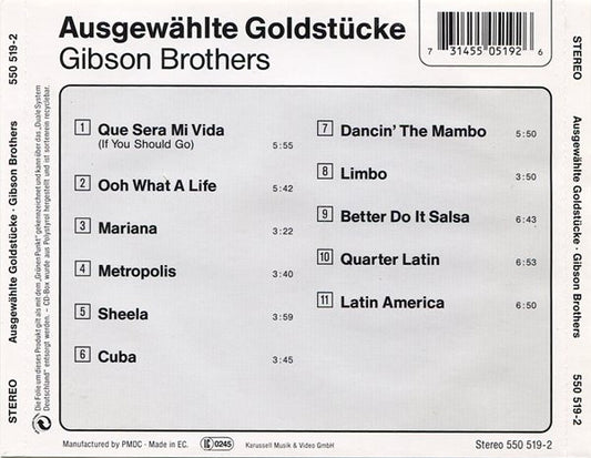 Gibson Brothers : Ausgewählte Goldstücke (CD, Comp)