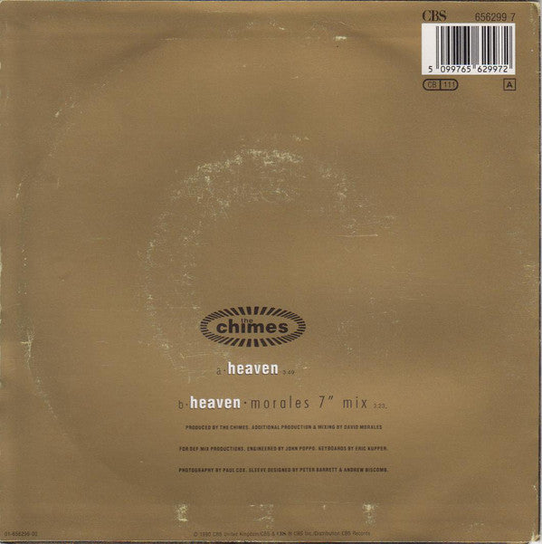 The Chimes : Heaven (7", Single)
