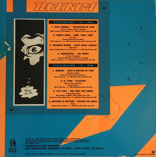 Various : Techno-1 (LP, Comp)