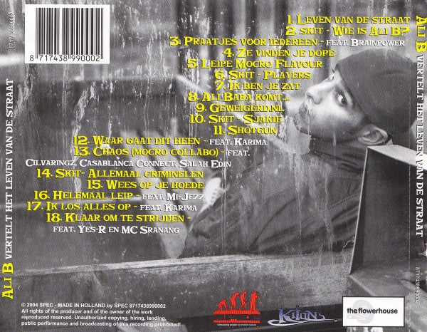 Ali B (2) : Vertelt Het Leven Van De Straat (CD, Album)