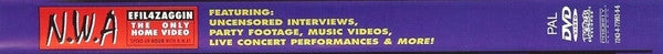 N.W.A. : Efil4zaggin: The Only Home Video Spend An Hour With N.W.A! (DVD-V, PAL)