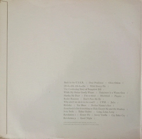 The Beatles : The Beatles (2xLP, Album, Num)
