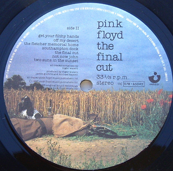 Pink Floyd : The Final Cut (LP, Album, Gat)