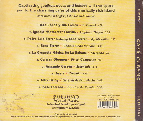 Various : Café Cubano (CD, Comp)