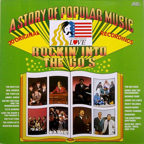 Various : All You Need Is Love: Rockin' Into The '60's (LP, Comp)