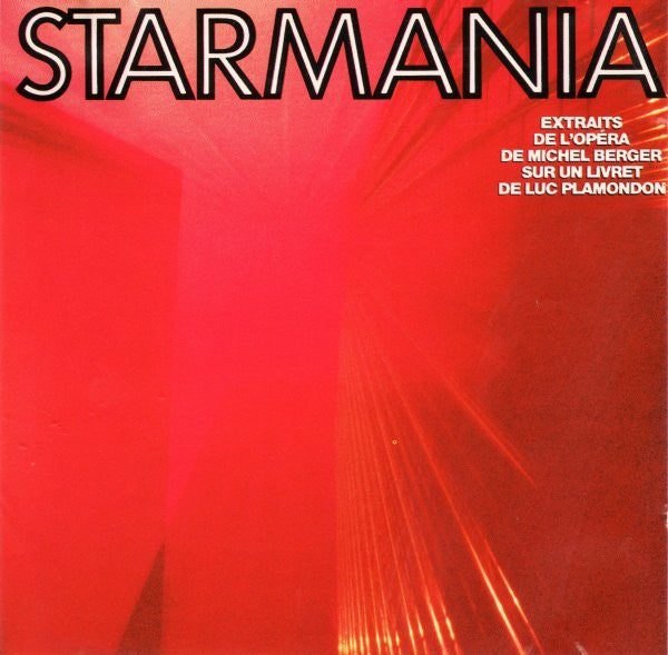 Michel Berger, Luc Plamondon : Starmania (Extraits De L'Opéra) (CD, Album)