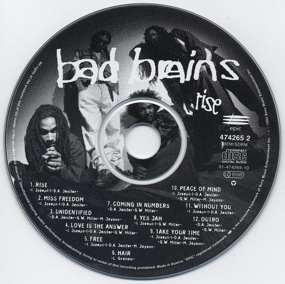 Bad Brains : Rise (CD, Album)
