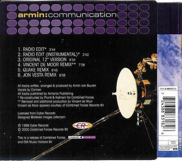 Armin van Buuren : Communication (CD, Maxi)