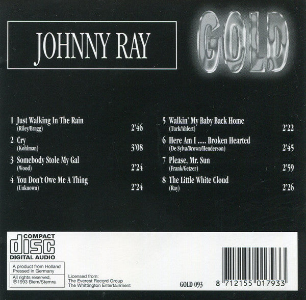 Johnnie Ray : Gold (CD, Comp)