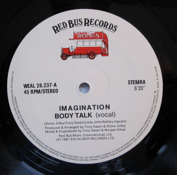 Imagination : Body Talk (12", Maxi)