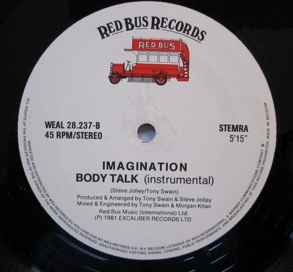 Imagination : Body Talk (12", Maxi)