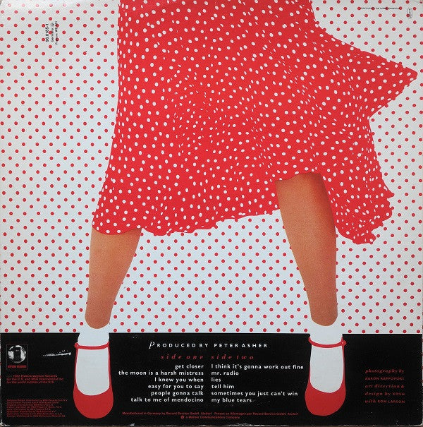 Linda Ronstadt : Get Closer (LP, Album)