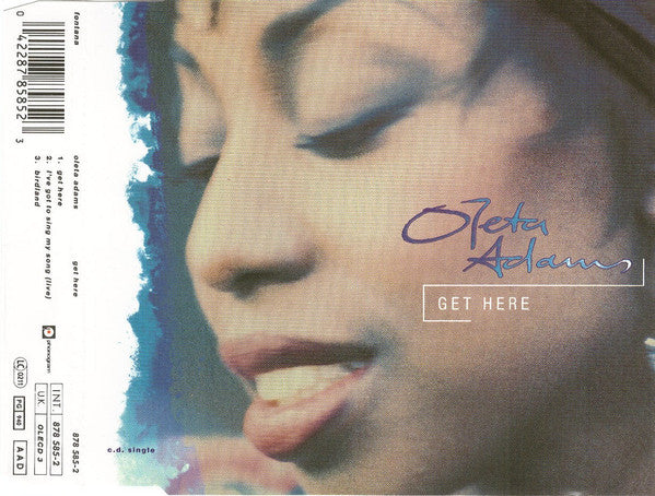 Oleta Adams : Get Here (CD, Maxi)