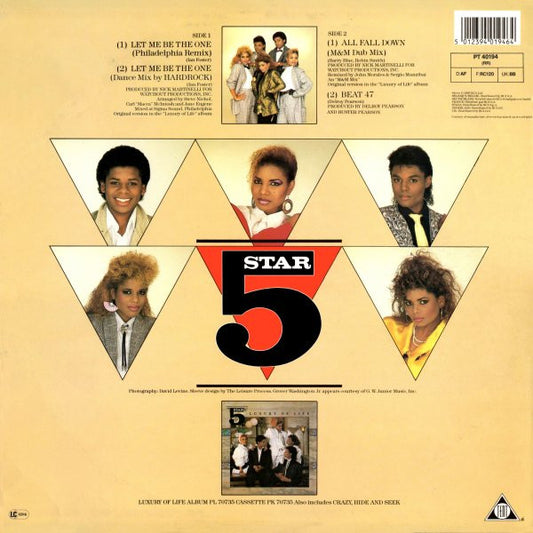 Five Star : Let Me Be The One (12", Single)