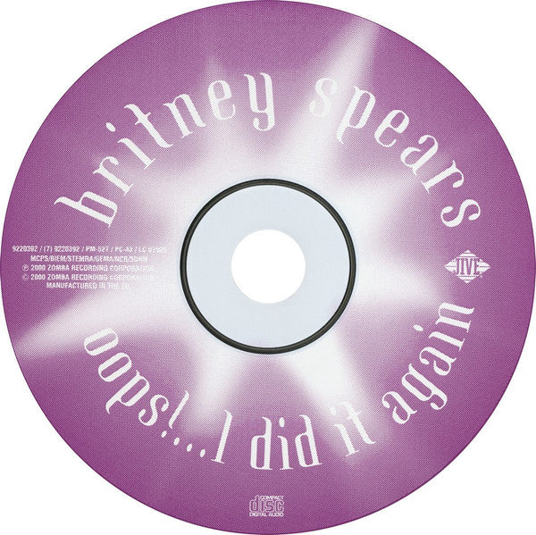 Britney Spears : Oops!...I Did It Again (CD, Album)