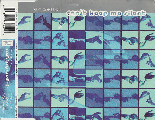 Angelic : Can't Keep Me Silent (CD, Single)