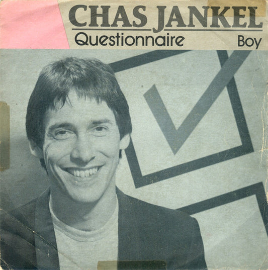 Chas Jankel : Questionnaire (7")