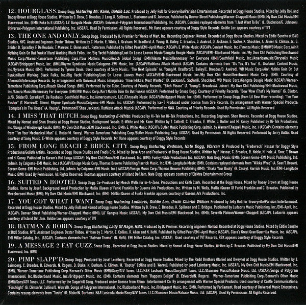 Snoop Dogg : Paid Tha Cost To Be Da Bo$$ (CD, Album)