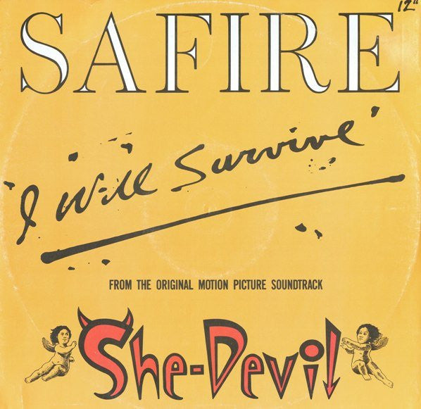 Safire : I Will Survive (12")