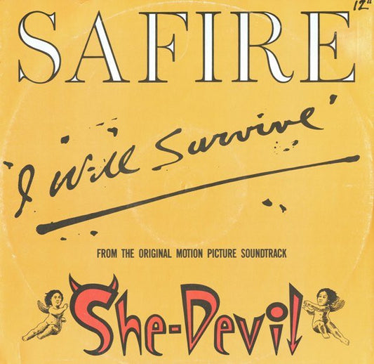Safire : I Will Survive (12")