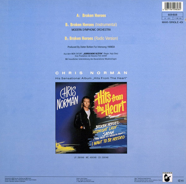 Chris Norman : Broken Heroes (12", Maxi)