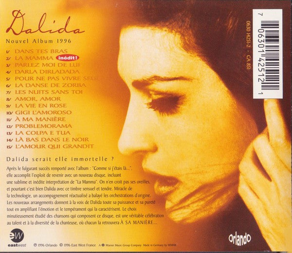 Dalida : À Ma Manière ... (CD, Album)