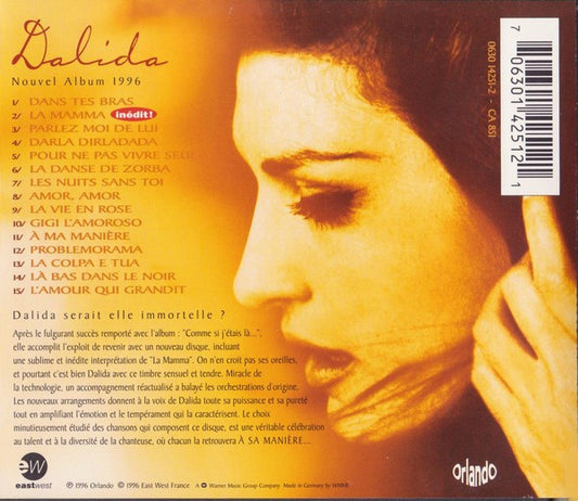 Dalida : À Ma Manière ... (CD, Album)