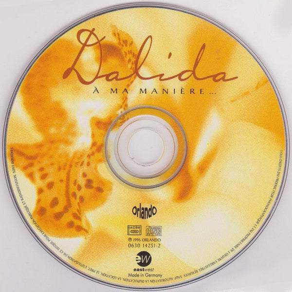 Dalida : À Ma Manière ... (CD, Album)