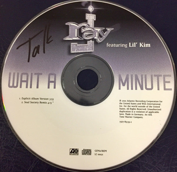 Ray J Featuring Lil' Kim : Wait A Minute (CD, Single)