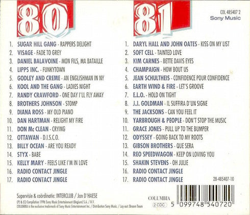 Various : Radio Contact Top 15 (80-81) (2xCD, Comp)