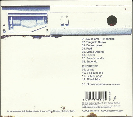 Elbicho : Elbicho (CD, Album)
