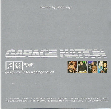 Jason Kaye : Garage Nation (2xCD, Mixed)