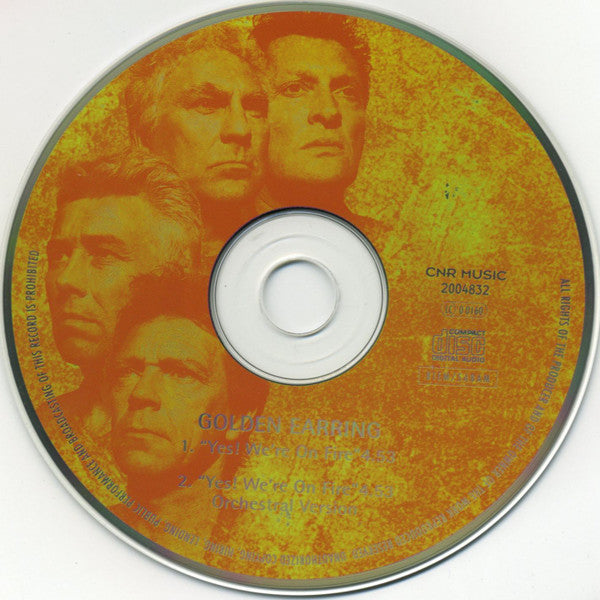 Golden Earring : Yes! We're On Fire (CD, Single)