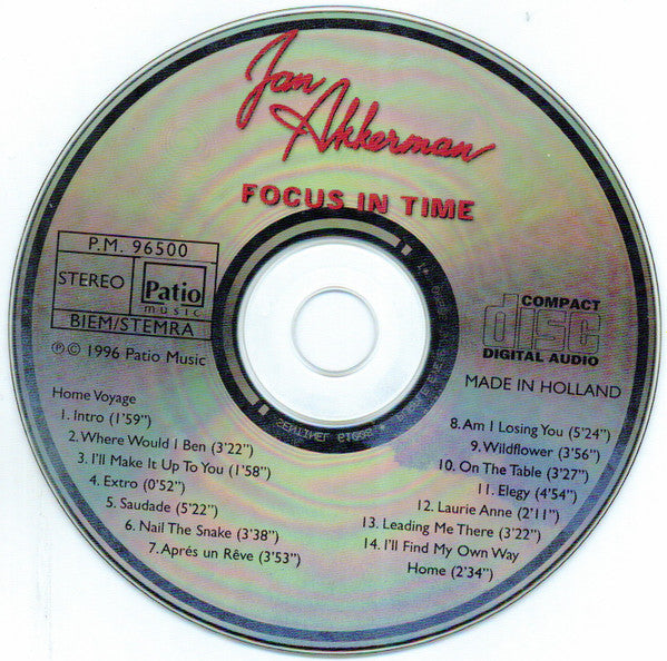 Jan Akkerman : Focus In Time (CD, Album)