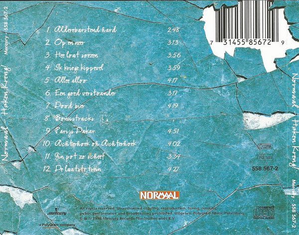 Normaal : Høken Kreng! (CD, Album)