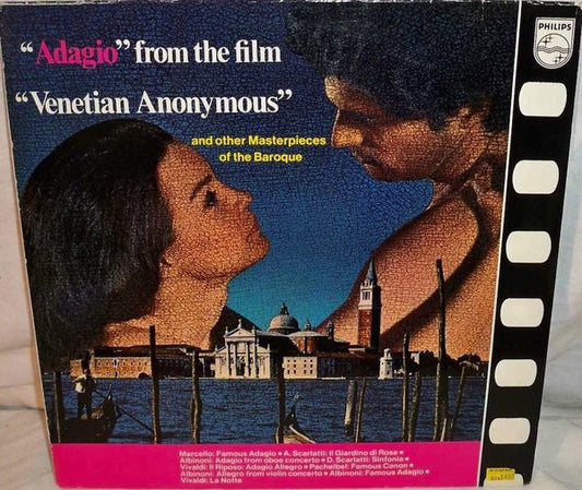 Various : "Adagio" From The Film "Venetian Anonymous" And Other Masterpieces Of The Baroque (LP, Comp)