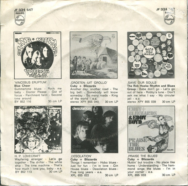 The Boots : In The Beginning / No Part Of It (7", Single, Mono, Blu)
