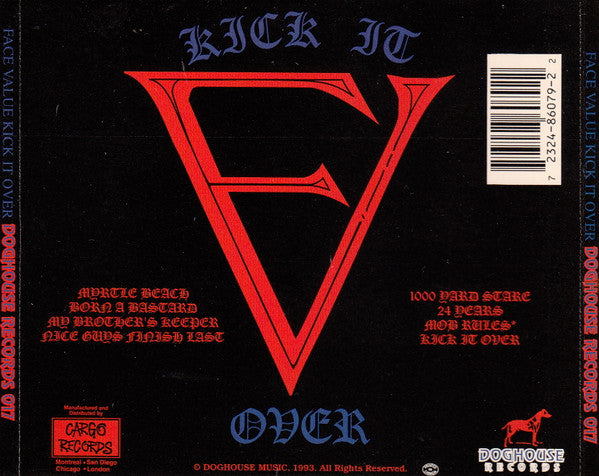 Face Value (2) : Kick It Over (CD, Album)