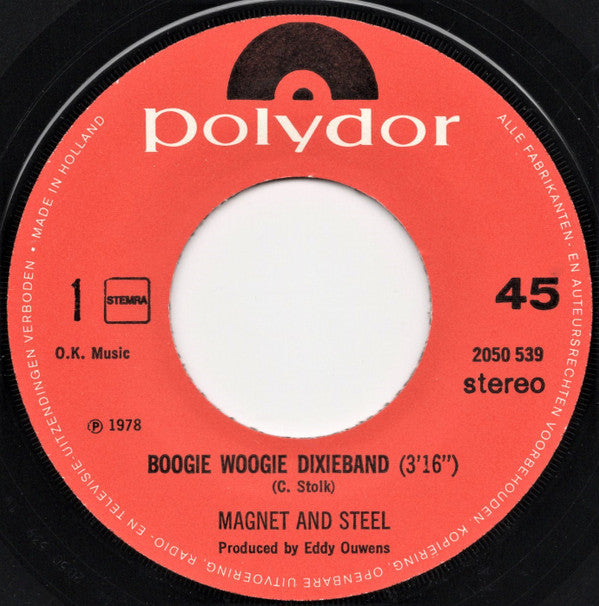 Magnet & Steel : Boogie Woogie Dixieband (7")