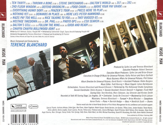 Terence Blanchard : Inside Man (Original Motion Picture Soundtrack)  (CD, Album)