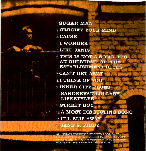 Sixto Rodriguez : Searching For Sugar Man (Original Motion Picture Soundtrack) (CD, Comp)