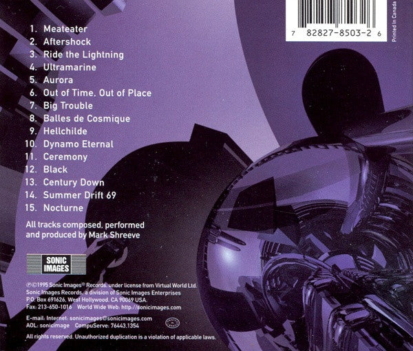 Mark Shreeve : Nocturne (CD, Album)